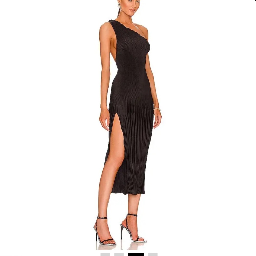 L'IDEE Naomi Midi Dress Black
